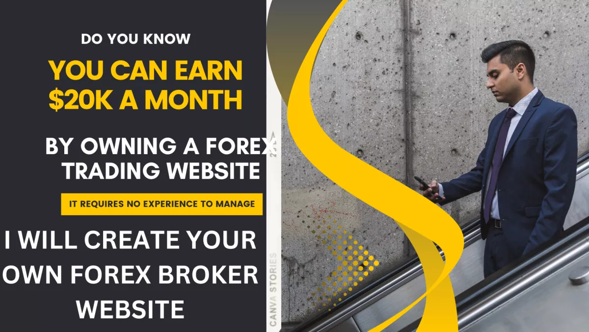 Create Your own Forex Trading Website Forex Broker Website