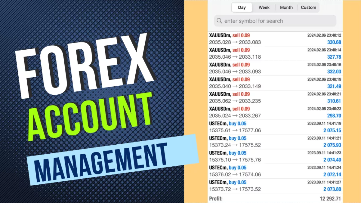 Help you with Managing your FOREX FUND PROP FIRM OR FTMO Account