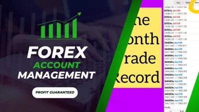 Manage Your Forex Account for MT4 MT5 Volatility or DERIV Broker 60%-40%