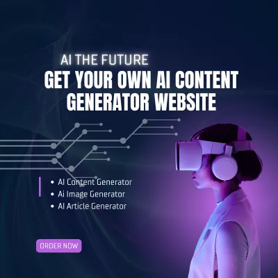 I will create your saas ai content generator platform